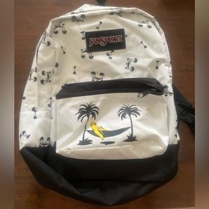 JanSport Backpack Tropical Print Design Unisex